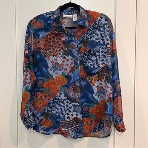 Floral Button-Up Shirt